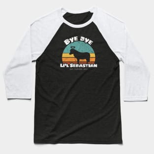 Bye bye Li'l Sebastian • Est Pawnee 1986 Baseball T-Shirt